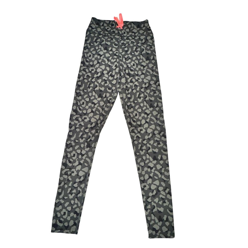Wild Fox Sarah's Day Soldier Leggings Women's Size S Green Camo High Rise